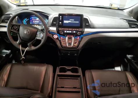 2022 Honda Odyssey Touring from USA, damaged, VIN 5FNRL6H87NB054500